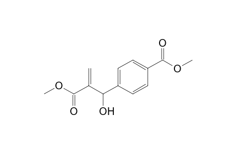 4-(1-hydroxy-2-methoxycarbonylprop-2-enyl)benzoic acid methyl ester