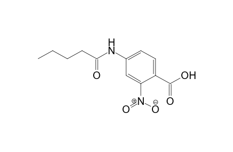 2-Nitro-4-pentanamidobenzoic acid