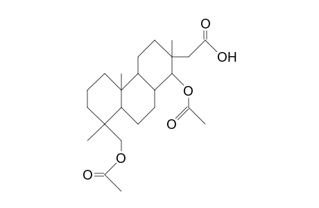 14,18-Diacetoxy-16-isopimaranoic acid