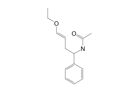 (E)-N-(4-ETHOXY-1-PHENYL-BUT-3-ENYL)-ACETAMIDE