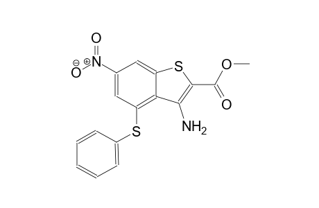 3-Amino-6-nitro-4-phenylsulfanyl-benzo[b]thiophene-2-carboxylic acid methyl ester