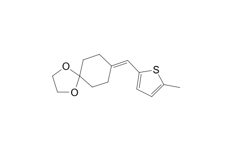 8-(5-Methylthiophen-2-ylmethylene)-1,4-dioxaspiro[4.5]decane