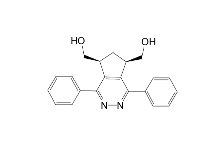 cis-1,4-Diphenyl-6,7-dihydro-5H-cyclopenta[d]pyridazine-5,7-dimethanol
