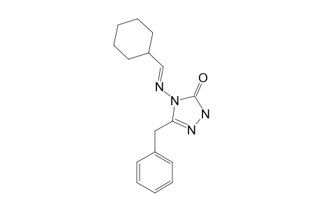 3-BENZYL-4-CYCLOHEXYLMETHYLENAMINO-5-OXO-4,5-DIHYDRO-[1,2,4]-TRIAZOLE