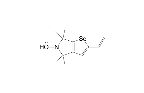 2-Vinyl-4,4,6,6-tetramethyl-4,6-dihydro-5H-selenolo[2,3-c]pyrrol-5-yloxy radical