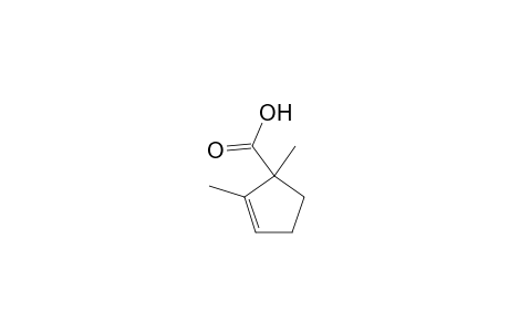 1,2-Dimethyl-cyclopent-2-enecarboxylic acid