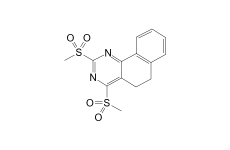 2,4-bis(methylsulfonyl)-5,6-dihydrobenzo[h]quinazoline