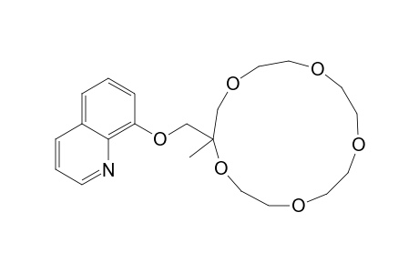 2-Methyl-2-[(8-quinolinyloxy)methyl]-15-crown-5
