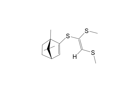 (E)-1,2-BIS-(METHYLTHIO)-VINYL-2-BORNEN-2-YL-SULFIDE