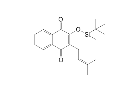 2-(tert-butyldimethylsilyloxy)-3-(3-methylbut-2-enyl)naphthalene-1,4-dione