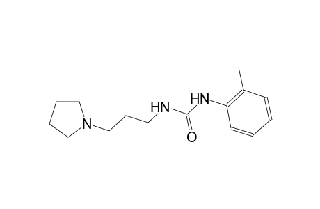 urea, N-(2-methylphenyl)-N'-[3-(1-pyrrolidinyl)propyl]-