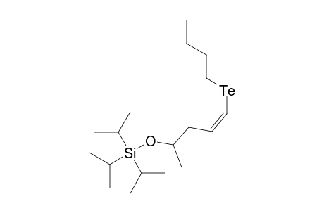 (Z)-[5-(BUTYLTELLANYL)-PENT-4-EN-2-YLOXY]-TRIISOPROPYL-SILANE