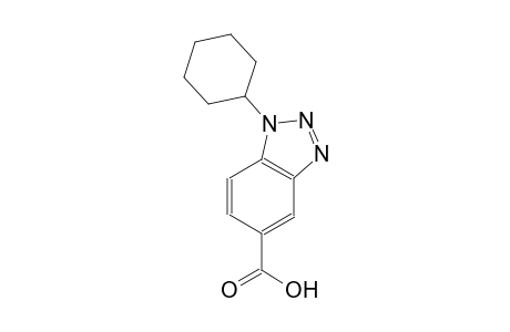 1H-1,2,3-benzotriazole-5-carboxylic acid, 1-cyclohexyl-