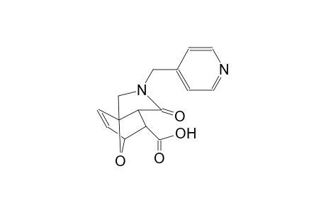 1-oxo-2-(pyridin-4-ylmethyl)-1,2,3,6,7,7a-hexahydro-3a,6-epoxyisoindole-7-carboxylic acid