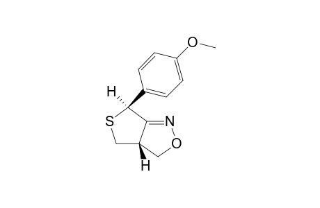 (3aR,6S)-6-(4-Methoxyphenyl)-3,3a,4,6-tetrahydrothiopheno[3,4-c]isoxazole