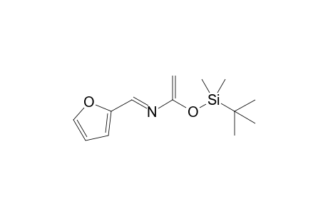 1-(2-Furyl)-3-t-butyldimethylsilyloxy-2-aza-1,3-butadiene