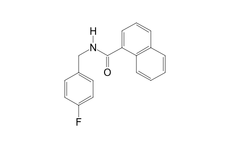 N-(4-Fluorobenzyl)-1-naphthamide