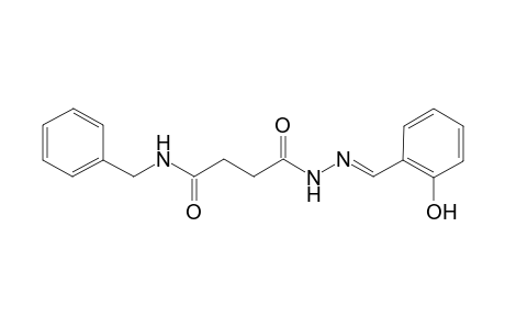 N-Benzyl-3-(2-hydroxy-benzylidene-hydrazinocarbonyl)-propionamide