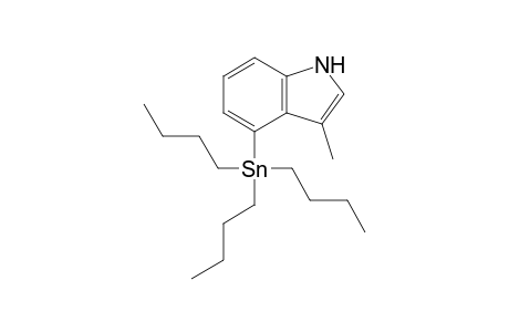 3-Methyl-4-tributylstannyl-1H-indole