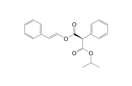 (S)-2-Phenyl-malonic acid isopropyl ester (E)-styryl ester