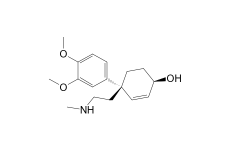 2-Cyclohexen-1-ol, 4-(3,4-dimethoxyphenyl)-4-[2-(methylamino)ethyl]-, (1R-cis)-