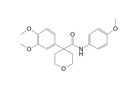 2H-pyran-4-carboxamide, 4-(3,4-dimethoxyphenyl)tetrahydro-N-(4-methoxyphenyl)-