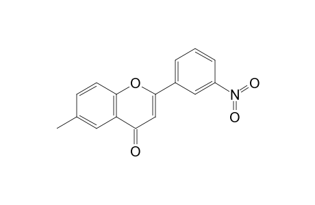6-Methyl-2-(3-nitrophenyl)-1-benzopyran-4-one