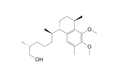 1-Naphthalenehexanol, 1,2,3,4-tetrahydro-5,6-dimethoxy-.beta.,.zeta.,4,7-tetramethyl-, [1S-[1.alpha.(.beta.R*,.zeta.R*),4.beta.]]-