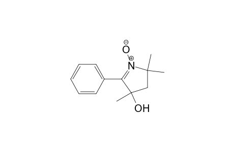 2H-Pyrrol-4-ol, 3,4-dihydro-2,2,4-trimethyl-5-phenyl-, 1-oxide