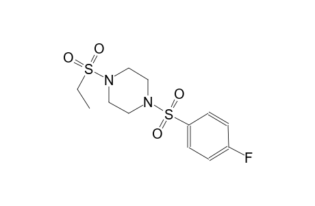 piperazine, 1-(ethylsulfonyl)-4-[(4-fluorophenyl)sulfonyl]-