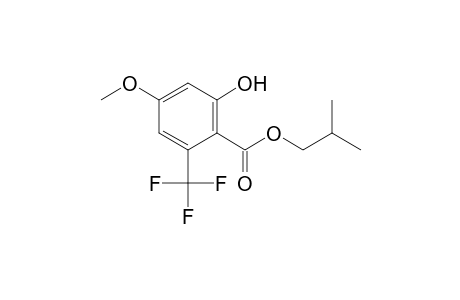 Isobutyl 2-hydroxy-4-methoxy-6-(trifluoromethyl)benzoate