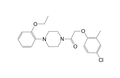 1-[(4-chloro-2-methylphenoxy)acetyl]-4-(2-ethoxyphenyl)piperazine