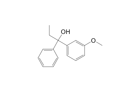 1-(3-Methoxyphenyl)-1-phenyl-1-propanol
