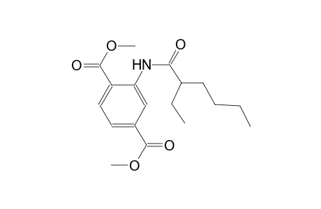 dimethyl 2-[(2-ethylhexanoyl)amino]terephthalate