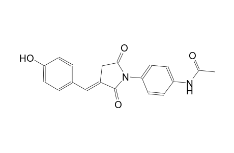 acetamide, N-[4-[(3E)-3-[(4-hydroxyphenyl)methylene]-2,5-dioxopyrrolidinyl]phenyl]-