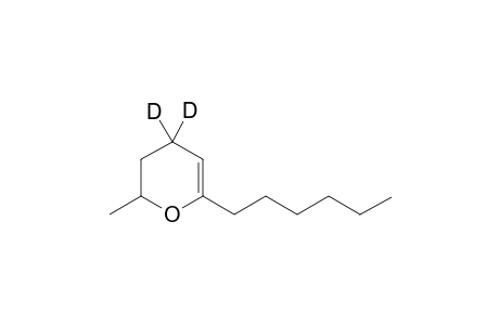 [4,4-dideuterate]-6-hexyl-2-methyl-3,4-dihydro-2H-pyran