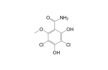 3,5-Dichloro-6-methoxy-6-resorcylamide