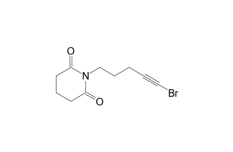 1-(5-bromanylpent-4-ynyl)piperidine-2,6-dione
