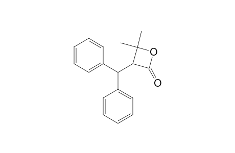 3-(1,1-DIPHENYLMETHYL)-4,4-DIMETHYLOXETAN-2-ONE