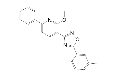 pyridine, 2-methoxy-3-[5-(3-methylphenyl)-1,2,4-oxadiazol-3-yl]-6-phenyl-
