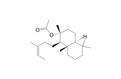 2-Naphthalenol, decahydro-2,5,5,8a-tetramethyl-1-(3-methyl-3-pentenyl)-, acetate, [1R-(1.alpha.,2.beta.,4a.beta.,8a.alpha.)]-
