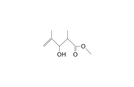 erythro-2,4-Dimethyl-3-hydroxy-4-pentenoic acid, methyl ester
