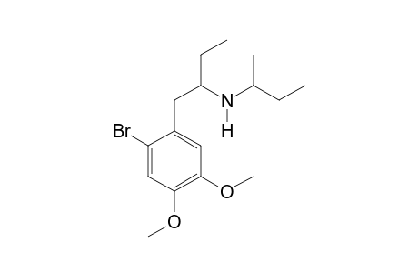 N-But-2-yl-1-(2-bromo-4,5-dimethoxyphenyl)butan-2-amine