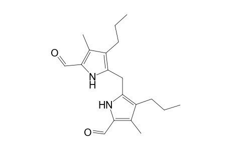 5-[(5-formyl-4-methyl-3-propyl-1H-pyrrol-2-yl)methyl]-3-methyl-4-propyl-1H-pyrrole-2-carbaldehyde