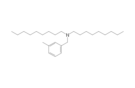 3-Methylbenzylamine, N,N-dinonyl-