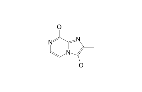 3,8-DIHYDROXY-2-METHYLIMIDAZO-[1,2-A]-PYRAZINE