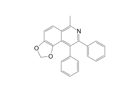 5,6-(Methylenedioxy)-1-methyl-3,4-diphenylisoquinoline