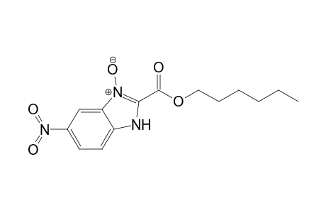 Hexyl 5-nitro-1H-benzimidazole-2-carboxylate - 3-Oxide