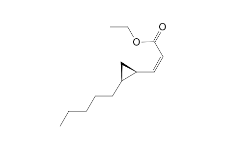 ETHYL-(1-S,2S)-(Z)-3-(2-PENTYLCYCLOPROPYL)-ACRYLATE