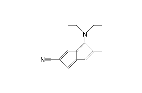 2-Cyano-4-diethylamino-5-methyl-pentalene